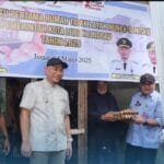 Wako Rachmat Hidayat Letakkan Batu Pertama Pembangunan RTLH Jadi Layak Huni